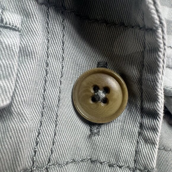 Abercrombie & Fitch Jacket Womens XS Green Camo Camouflage Military MSRP $120 - Picture 5 of 12